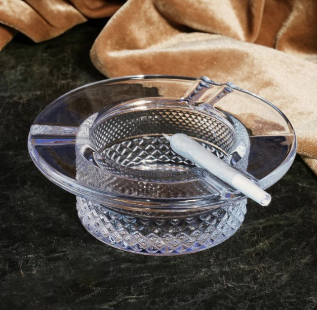 Jane West Twenties Collection Ashtray - Clear